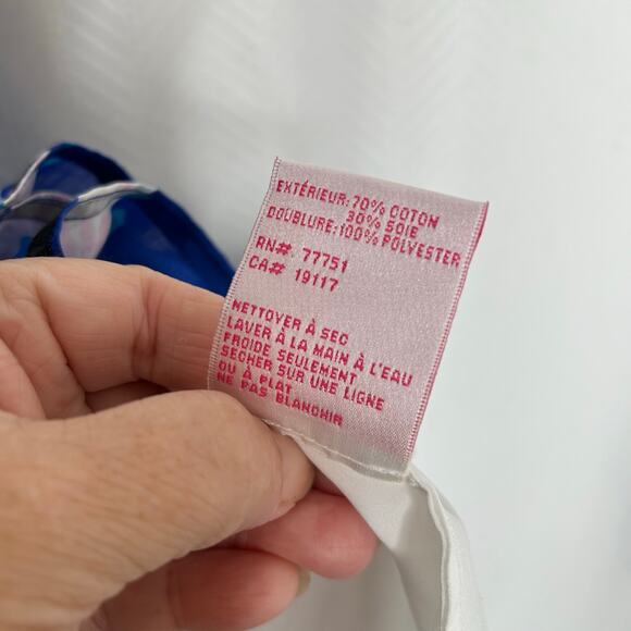 Bestey Johnson strapless mini dress blue and white striped size 6 sundress - Picture 4 of 7